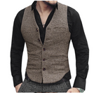 Prestige Heritage Waistcoat™ | Vintage Men's Plaid Vest