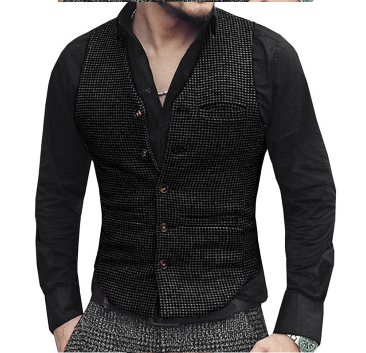 Prestige Heritage Waistcoat™ | Vintage Men's Plaid Vest
